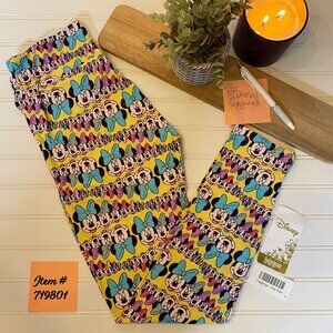 LuLaRoe Disney Minnie Mouse O/S Leggings